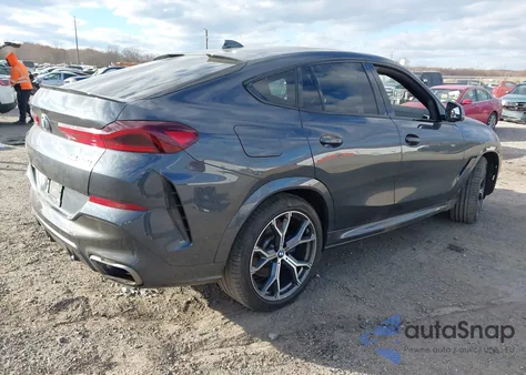 2020 BMW X6 M50I z USA, uszkodzony, nr VIN 5UXCY8C04L9B31031